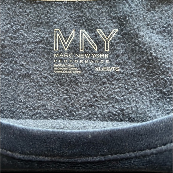 Marc New York Navy soft short sleeve women's shirt size XL - Picture 3 of 6